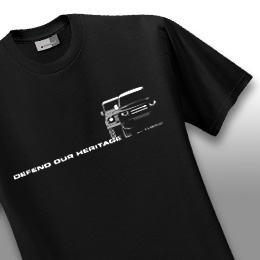 Land Rover TShirt Defend our heritage