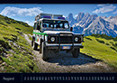 Land-Rover Kalender 2020 August