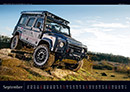 Land-Rover Kalender 2021 September