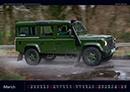 Land-Rover Kalender 2026 March